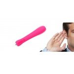 Мощный и тихий вибратор с функцией нагрева Svakom Anya для вагинальной или клиторальной стимуляции - розовый - 19,5 см
