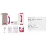 Идеальный вибратор для зоны G - Svakom Iris Clitoral & G-spot Vibrator - розовый - 18 см Идеальный вибратор для зоны G - Svakom Iris Clitoral & G-spot Vibrator - розовый - 18 см