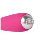 Идеальный вибратор для зоны G Svakom Iris Clitoral & G-spot Vibrator - розовый - 18 см