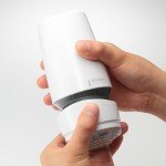 Мастурбатор-имитатор орального секса с регулировкой всасывания TENGA AERO Silver Ring с мягким рельефом - 17,2 см Мастурбатор-имитатор орального секса с регулировкой всасывания TENGA AERO Silver Ring с мягким рельефом - 17,2 см