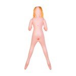 Кукла надувная Olivia ToyFa Dolls-X с тремя отверситями, реалистичной вставкой и насосом - телесная - 160 см Кукла надувная Olivia ToyFa Dolls-X с тремя отверситями, реалистичной вставкой и насосом - телесная - 160 см