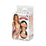 Кукла надувная Olivia ToyFa Dolls-X с тремя отверситями, реалистичной вставкой и насосом - телесная - 160 см Кукла надувная Olivia ToyFa Dolls-X с тремя отверситями, реалистичной вставкой и насосом - телесная - 160 см