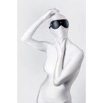 Кожаная маска Anonymo с мягким подкладом - чёрная Кожаная маска Anonymo с мягким подкладом - чёрная