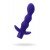 Силиконовая анальная пробка с вибрацией ToDo Anal Vibrator Adore - фиолетовая - 15 см