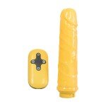 Секс-машина F*ckBag MotorLovers с функцией нагрева и пультом - жёлтая