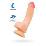 Реалистичный фаллоимитатор RealStick Nude Nash с мошонкой и присоской - телесный - 18 см Реалистичный фаллоимитатор RealStick Nude Nash с мошонкой и присоской - телесный - 18 см
