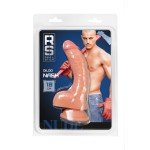 Реалистичный фаллоимитатор RealStick Nude Nash с мошонкой и присоской - телесный - 18 см Реалистичный фаллоимитатор RealStick Nude Nash с мошонкой и присоской - телесный - 18 см
