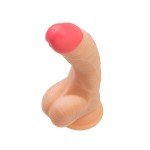 Реалистичный фаллоимитатор RealStick Nude Nash с мошонкой и присоской - телесный - 18 см Реалистичный фаллоимитатор RealStick Nude Nash с мошонкой и присоской - телесный - 18 см