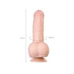 Суперреалистичный гнущийся фаллоимитатор с подвижной кожей My Sweety RealStick на присоске - телесный - 21,5 см Суперреалистичный гнущийся фаллоимитатор с подвижной кожей My Sweety RealStick на присоске - телесный - 21,5 см