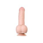 Суперреалистичный гнущийся фаллоимитатор с подвижной кожей My Sweety RealStick на присоске - телесный - 21,5 см Суперреалистичный гнущийся фаллоимитатор с подвижной кожей My Sweety RealStick на присоске - телесный - 21,5 см