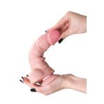 Суперреалистичный гнущийся фаллоимитатор с подвижной кожей My Dainty RealStick на присоске - телесный - 20,5 см Суперреалистичный гнущийся фаллоимитатор с подвижной кожей My Dainty RealStick на присоске - телесный - 20,5 см