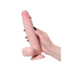 Суперреалистичный гнущийся фаллоимитатор с подвижной кожей My Dear RealStick на присоске - телесный - 22,5 см Суперреалистичный гнущийся фаллоимитатор с подвижной кожей My Dear RealStick на присоске - телесный - 22,5 см