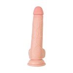 Суперреалистичный гнущийся фаллоимитатор с подвижной кожей My Darling RealStick на присоске - телесный - 22 см Суперреалистичный гнущийся фаллоимитатор с подвижной кожей My Darling RealStick на присоске - телесный - 22 см