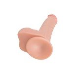 Суперреалистичный гнущийся фаллоимитатор с подвижной кожей My Darling RealStick на присоске - телесный - 22 см Суперреалистичный гнущийся фаллоимитатор с подвижной кожей My Darling RealStick на присоске - телесный - 22 см