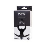 Вибропробка с полой серединой в виде сердечка POPO Pleasure by TOYFA Cordis M - чёрная - 14 см Вибропробка с полой серединой в виде сердечка POPO Pleasure by TOYFA Cordis M - чёрная - 14 см