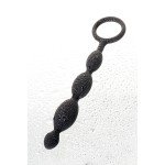 Анальная цепочка A-toys Anal Beads с удобной ручкой-кольцом - 19,5 см