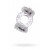 Виброкольцо на пенис Vibrating Ring с двумя вибропульками - прозрачное