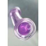 Гелевый упругий фаллоимитатор Jelly Dildo M Toyfa Basic на присоске - фиолетовый - 19 см Гелевый упругий фаллоимитатор Jelly Dildo M Toyfa Basic на присоске - фиолетовый - 19 см