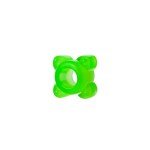 Набор эрекционных колец на пенис ToyFa - Top Pleasure Set - зелёный - 6 шт