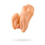 Мастурбатор вагина Juicy Pussy Honey Drop в виде девушки с поджатыми ногами - телесный - 15 см