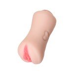 Двусторонний мастурбатор ротик и вагина Juicy Pussy Pretty Mouth - телесный - 17 см