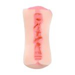 Двусторонний мастурбатор вагина и анус Juicy Pussy Rich Fruit - телесный - 16 см