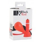 Помпа для сосков с вибрацией и грушей Black & Red by ToyFa - красная Помпа для сосков с вибрацией и грушей Black & Red by ToyFa - красная