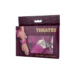 Металлические наручники ToyFa Theatre с розовым мехом Металлические наручники ToyFa Theatre с розовым мехом