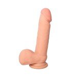 Реалистичный вибратор на присоске TOYFA RealStick Elite Vibro с пультом ДУ - телесный - 20 см Реалистичный вибратор на присоске TOYFA RealStick Elite Vibro с пультом ДУ - телесный - 20 см
