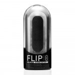 Премиум мастурбатор TENGA Flip Zero с нажимной панелью и клапаном регулировки вакуума - чёрный - 18 см