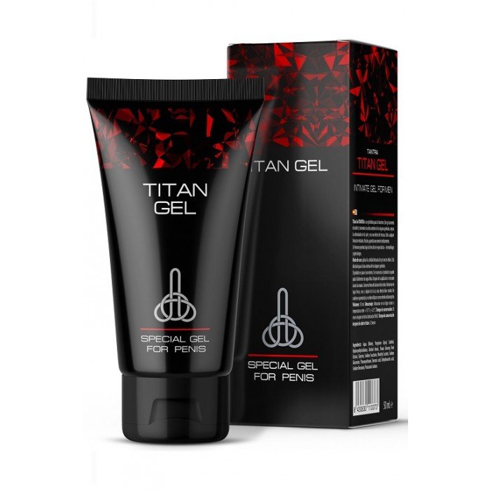 Гель для мужчин для увеличения члена Titan Gel Tantra с легким охлаждающим эффектом- 50 мл