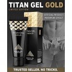 Специальный гель для мужчин для увеличения члена Titan Gel Gold Tantra с легким согревающим эффектом - 50 мл