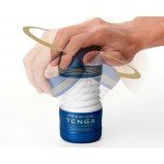 Мастурбатор TENGA Premium Rolling Head Cup с подвижной верхней частью для стимуляции головки и уникальным внутренним рельефом - синий - 15,5 см Мастурбатор TENGA Premium Rolling Head Cup с подвижной верхней частью для стимуляции головки и уникальным внутренним рельефом - синий - 15,5 см