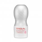 Мастурбатор TENGA Air Flow Cup Gentle с воздушными клапанами, плотным обхватом и мягкой стимуляцией - белый - 15,5 см