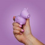 Клиторальный стимулятор единорог Unihorn - Karma Lilac с вибрацией и функцией пульсации - фиолетовый Клиторальный стимулятор единорог Unihorn - Karma Lilac с вибрацией и функцией пульсации - фиолетовый