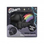 Клиторальный стимулятор единорог Unihorn - Wild Spirit с вибрацией и стимуляцией язычком - чёрный Клиторальный стимулятор единорог Unihorn - Wild Spirit с вибрацией и стимуляцией язычком - чёрный