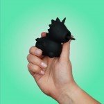 Клиторальный стимулятор единорог Unihorn - Wild Spirit с вибрацией и стимуляцией язычком - чёрный Клиторальный стимулятор единорог Unihorn - Wild Spirit с вибрацией и стимуляцией язычком - чёрный