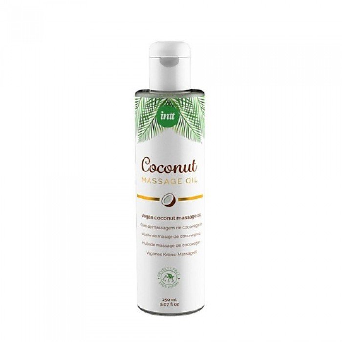 Органическое массажное масло Intt Vegan Coconut с ароматом кокоса - 150 мл Органическое массажное масло Intt Vegan Coconut с ароматом кокоса - 150 мл