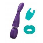 Мощный универсальный вибратор We-Vibe Wand с управлением со смартфона - фиолетовый - 30 см Мощный универсальный вибратор We-Vibe Wand с управлением со смартфона - фиолетовый - 30 см