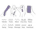 Мощный универсальный вибратор We-Vibe Wand с управлением со смартфона - фиолетовый - 30 см Мощный универсальный вибратор We-Vibe Wand с управлением со смартфона - фиолетовый - 30 см