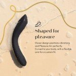 Инновационный стимулятор G-точки Womanizer OG c технологией волнового давления воздуха и вибрацией - темно-серый - 20 см