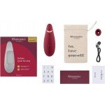 Бесконтактный вакуумный клиторальный стимулятор Womanizer Premium 2 с функцией автопилота и началом работы от соприкосновения - бордовый Бесконтактный вакуумный клиторальный стимулятор Womanizer Premium 2 с функцией автопилота и началом работы от соприкосновения - бордовый