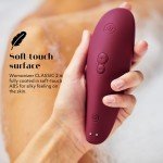 Бесконтактный вакуумный клиторальный стимулятор Womanizer Classic 2 с функцией сброса интенсивности - бордовый Бесконтактный вакуумный клиторальный стимулятор Womanizer Classic 2 с функцией сброса интенсивности - бордовый