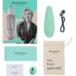 Бесконтактный вакуумный клиторальный стимулятор Womanizer Classic 2 Marilyn Monroe - мятный
