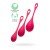 Набор одинарных вагинальных шариков разного веса Satisfyer Yoni Power 1 - красный