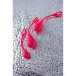 Набор одинарных вагинальных шариков разного веса Satisfyer Yoni Power 1 - красный Набор одинарных вагинальных шариков разного веса Satisfyer Yoni Power 1 - красный